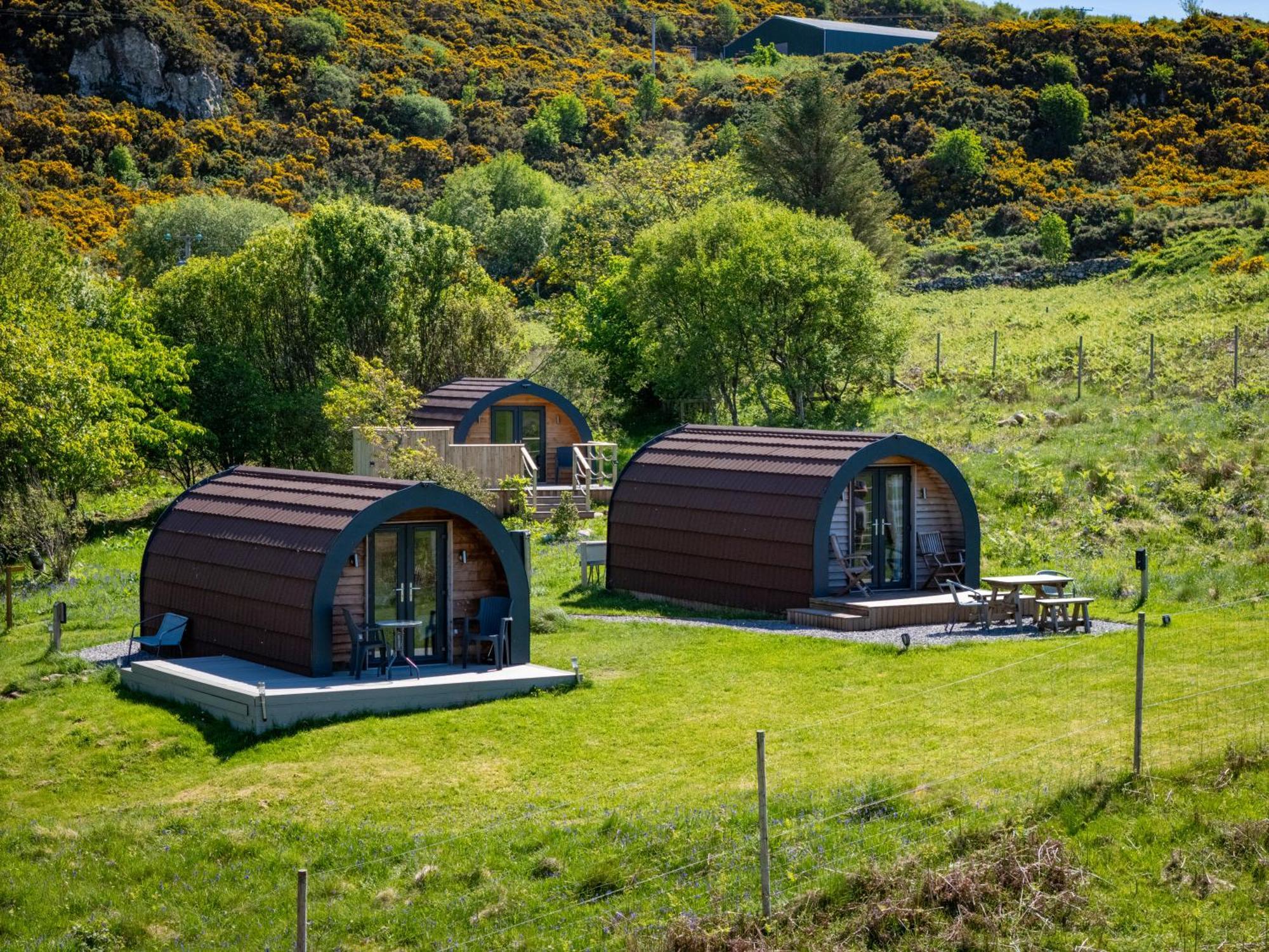 Tighlochan Pods Scourie المظهر الخارجي الصورة